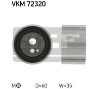 SKF Polea tensora, correa distribución para NISSAN: Vanette, Serena, Bluebird, Cabstar & LDV: Cub (Ref: VKM 72320)