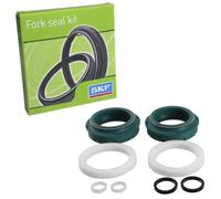 SKF | Retenes De Horquilla Compatible Fox 34mm - Kit de retenes SKF Compatible con horquillas Fox de 34mm de diámetro. Otorgan un extra de suavidad al funcionamiento de la horquilla.