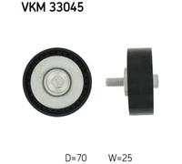 SKF Rodillo Guía De Correa De Poly V Para Peugeot 807 607 Citroën C5 I