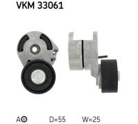SKF Rodillo Tensor Correa Poly V Automático Para Ford Fiesta V Fusion Citroën