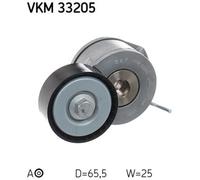 SKF Rodillo Tensor Correa Poly V Automático Para Ford Mondeo IV Turnier Kuga I
