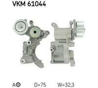 SKF Rodillo Tensor Correa Poly V Automático Para Toyota Land Cruiser Prado