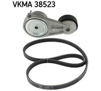 SKF Set Correa Multi-V 4 Canaletas para Smart Fortwo Coupé 451 VKMA 38523