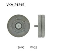 SKF VKM 31315 Polea De Desvío/Guía Para Correa De Trapezoidal Para VW Audi Seat