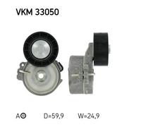 SKF Polea tensora, correa auxiliar servicios para CITROËN: Berlingo, Jumpy, Xsara, Dispatch & PEUGEOT: Partner, Ranch, Expert, 206 (Ref: VKM 33050)