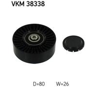 SKF VKM 38338 Polea de desvío/transmisión, correa trapezoidal con nervios BMW 11