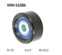 SKF VKM 61086 Desviación Papel de Liderazgo Trapezoidal para Toyota Hiace IV V