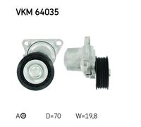 SKF VKM 64035 Correa Poli V Tensor De La Izquierda para Ford Fiesta Mazda 6