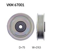 SKF VKM 67001 Desviación Papel de Liderazgo Poli V para Daihatsu Sirion Terios