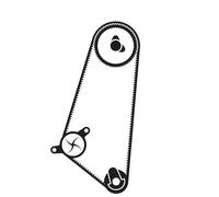 SKF VKMC 01100 Kit de Distribución con Bomba de Agua