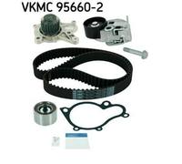SKF VKMC 95660-2 Bomba de agua + kit de correa de distribución