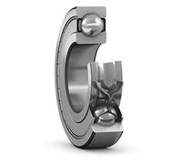 SKF W 638/4-2Z - Rodamiento de bolas de ranura profunda radial, 4 ID, acero inoxidable