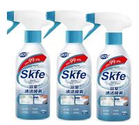Skfe Bath Cleaner Spray, Skfe Stubborn Stains Cleaner, Skfe Bathroom Cleaning Spray, Powerful Bathroom Cleaning Spray for Toilet, Bath, Shower (3 pcs)