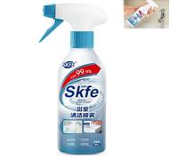Skfe Bath Cleaner Spray, Skfe Stubborn Stains Cleaner, Skfe Bathroom Cleaning Spray, Powerful Bathroom Cleaning Spray for Toilet, Bath, Shower (1 pcs)