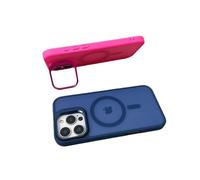 SKFGNX Funda magnética con Soporte de Lente de Metal para iPhone 17, 16, 15, 14, 13, 12 Mini, 11 Pro MAX Plus, Mate, a Prueba de Golpes, Carga inalámbrica, Naranja, para iPhone 17