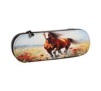 SKGOHLH The Little Horse - Estuche de piel con múltiples ranuras para guardar bolígrafos