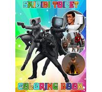 SKI-BIDI'S COLORING BOOK FOR FAN MEN TEEN WOMEN KID STUDENT: 50+ Designs with Cute Big Pictures to Color - Great For Stress Relief And Creative Breaks
