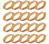 Ski Brake Retainer Bands | 20X Seamless Elastic Ski Straps, 1.1x4.5cm Snowboard Binding Straps, Unlock Optimal Skiing Performance Tuning Kit For Outdoor Sports, Improve Safety and Fun