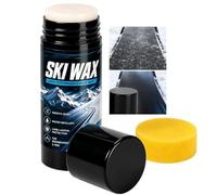 Ski Glide Wax - Suministros de para deportes de invierno | Cera de esquí que mejora la velocidad de 40 g para principiantes, profesionales, hombres, mujeres, aficionados, entusiastas