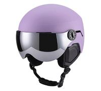 Ski Helmet - Warm Shockproof Hat with Goggles for Winter Safety, Outdoor Protective Snow Ski Helmet with Adjustable Fit, Accessory for Men Women Youth Adults Skiers Snowboarders Downhill