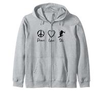 Ski Love Fan del esquí Sudadera con Capucha
