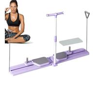 Ski Machine, Home Fitness Trainer, Split Motion Exerciser, Full Body Slimming Workout, 59.06x5.91x5.51 Inches, Low- Equipment for Cardio, Yoga, Pilates, Rehab, Apartment