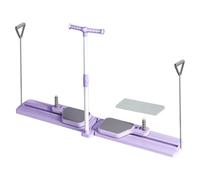 Ski Machine, Split Home Skiing Exerciser, Total Body Slimming Fitness Trainer, Indoor Cardio Equipment for Pilates, Yoga, Apartment, Gym, and Home Workout, 59.06x5.91x5.51 Inches