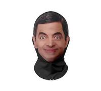 Ski Mask Black Balaclava - Funny Gift Inspired by Mr Rowan Atkinson - Celebrity Style Winter Wear