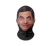 Ski Mask Black Balaclava - Funny Gift Inspired by Mr Rowan Atkinson - Celebrity Style Winter Wear