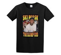 Ski Mask The Slump God Hip Hop Tribute Lil Uzi Vintage Unisex 100% Cotton Short-Sleeve T-Shirts Black M