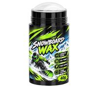 Ski Smooth Wax 40 g Solid Rub-On Ski Smoothing Maintenance | Cera alisadora de snowboard para snowboard, esquiadores, principiantes, profesionales, ciclistas casuales, hombres, parque