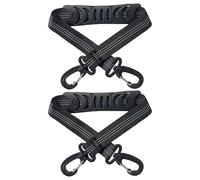 Ski Straps, Adjustable Carrier with Durabled Buckles, Boot Sling for Snowboard, Sturdy Design, Comfortable Grip Feature, Winter Tool, Gear Accessory for Men 2 Pieces 20.08x0.98x0.12 Inches