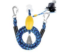 Ski Tow Rope - cuerda en barco, deportes acuáticos | 4 jinetes Water Sport Connector Towlable Conlecting Tube, entusiastas de los principiantes para adultos Ski ROPE INMATURA DE CONTROL DE CONTROL