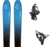 SKI TRAB Mistico 2 - Hombre - Negro / Azul / Blanco - talla 164- modelo 2025
