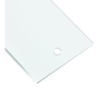 Ski Wachsabziehklinge - Snowboard Schaber | Skii-Wachsschaber Reparaturwerkzeug - Hochharte Acryl-Abziehklinge für Wintersport Wartung - Präzisionskante zum Glätten, Transparent, 4mm Dicke, 1 Stück