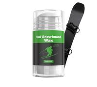 Ski Wax - 30g All-Temperature Winter Cross-Country Wax for Men & Youth | High-Speed Hydrocarbon Formula with UV Protection & Friction Reduction for Beginners and Professionals