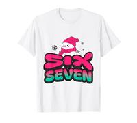 Skibidi Six Seven Rizzmas Funny Christmas 2025 Snowman 67 Camiseta