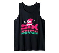 Skibidi Six Seven Rizzmas Funny Christmas 2025 Snowman 67 Camiseta sin Mangas