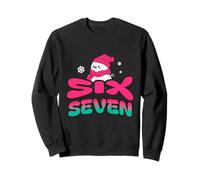 Skibidi Six Seven Rizzmas Funny Christmas 2025 Snowman 67 Sudadera