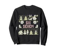 Skibidi Six Seven Rizzmas Funny Christmas 2025 Ugly Xmas 67 Sudadera