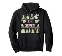 Skibidi Six Seven Rizzmas Funny Christmas 2025 Ugly Xmas 67 Sudadera con Capucha