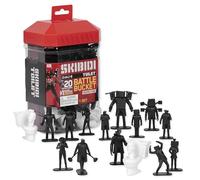 SKIBIDI Toilet Battle Bucket, Mini Figuras coleccionables, Producto Oficial