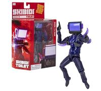 SKIBIDI Toilet Deluxe Figure Dark TV Man Serie 2, Figuras coleccionables de 16cm, sensación de animación de Youtube, Producto Oficial de Toilet