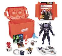 SKIBIDI Toilet Giant - Caja de Botín Misterioso con 20 Sorpresas Exclusivas | Incluye Figura Gigante de 30 cm Inspirada en el Fenómeno Viral de Youtube | Set Oficial para Fans y Coleccionistas