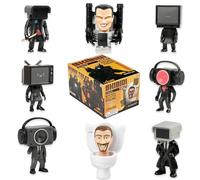 Skibidi Toilet Mystery Figure Collector Series - Figura Sorpresa Edición Coleccionista Oficial| Inspirada en el Fenómeno Viral | Personaje Misterio Surtido para Fans y Coleccionistas
