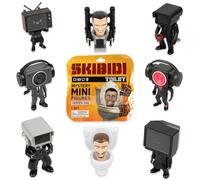Skibidi Toilet Mystery Figures - Figuras Coleccionables Oficiales Skibidi Toilet Merch con Diseño Sorpresa | 1 Figura de Acción para Fans y Coleccionistas