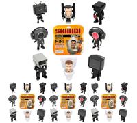 SKIBIDI TOILET Mystery Figures - Figuras coleccionables, Producto Oficial Merch, 1 Figura (Paquete de 4)
