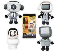 SKIBIDI TOILET Mystery Plush - Peluche Coleccionable, coleccionables, Producto Oficial de Inodoro