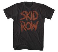 Skid Row Slave To The Grind Tour 1991 Metal Rock Band Music Merch Unisex 100% Cotton Short-Sleeve T-Shirts Black XXXL
