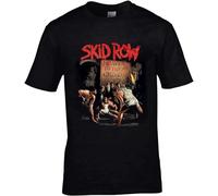 Skid Row Slave to The Grind'9Glam Rock Skidrow Dokken RATT New Black Mens T Shirt T-Shirt Black XXL